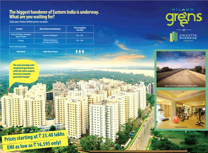 Upgrade your lifestyle while nesting amidst the serenity of nature at Hiland Greens in Kolkata